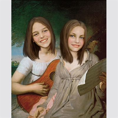 Personalized Princesses of Gagarina Masterpiece from Photos - myDaVinci